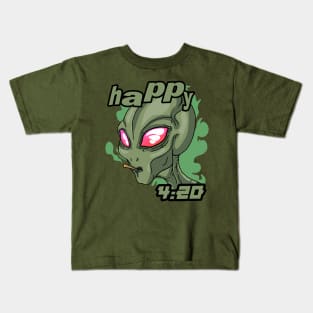 Happy 4:20 Kids T-Shirt